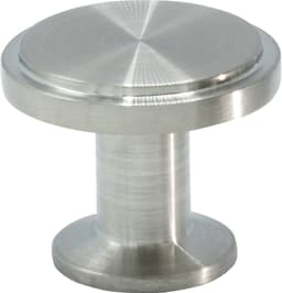 Knob Uno knop (stål)