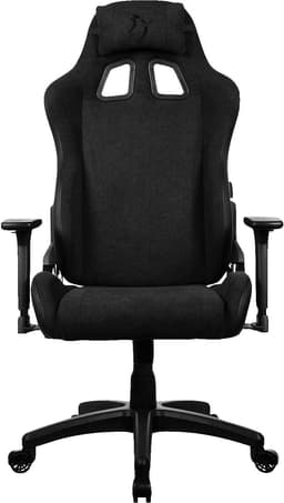 Arozzi Avanti SoftFabric gamingstol (pure black)