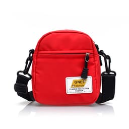Enkel og moteriktig skulder-crossbody-veske Rød