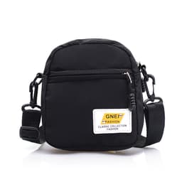 Enkel og moteriktig skulder-crossbody-veske Sort