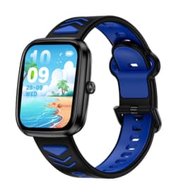 Smartwatch med Bluetooth-opkald og sundhedsovervågning