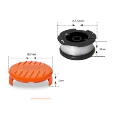 DECESPUGLIATORE A BATTERIA MOD. GLC1825L 18V LITIO BLACK & DECKER 8888 - Foto 9