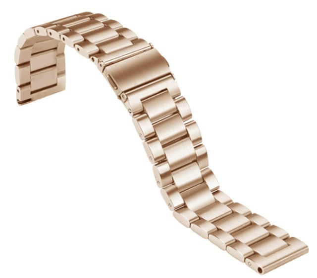Ranneke on yhteensopiva Huawei Watch GT Stainless Steel Goldin kanssa