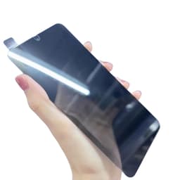 Gennemsigtig privat skærmbeskytter med fingeraftrykslås til Samsung Samsung Galaxy S23