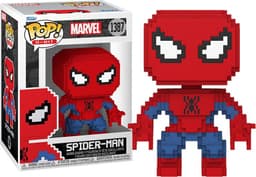 Funko Marvel actionfigur (8-bit Spiderman)