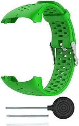 Klockarmband för Polar M400/M430 silikon grön