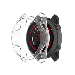 Pudotusta estävä kellokotelon suojus Garmin Forerunner 745:lle Läpinäkyvä