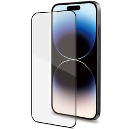Fuldt glas skærmbeskytter iPhone 15 Pro i hærdet glas