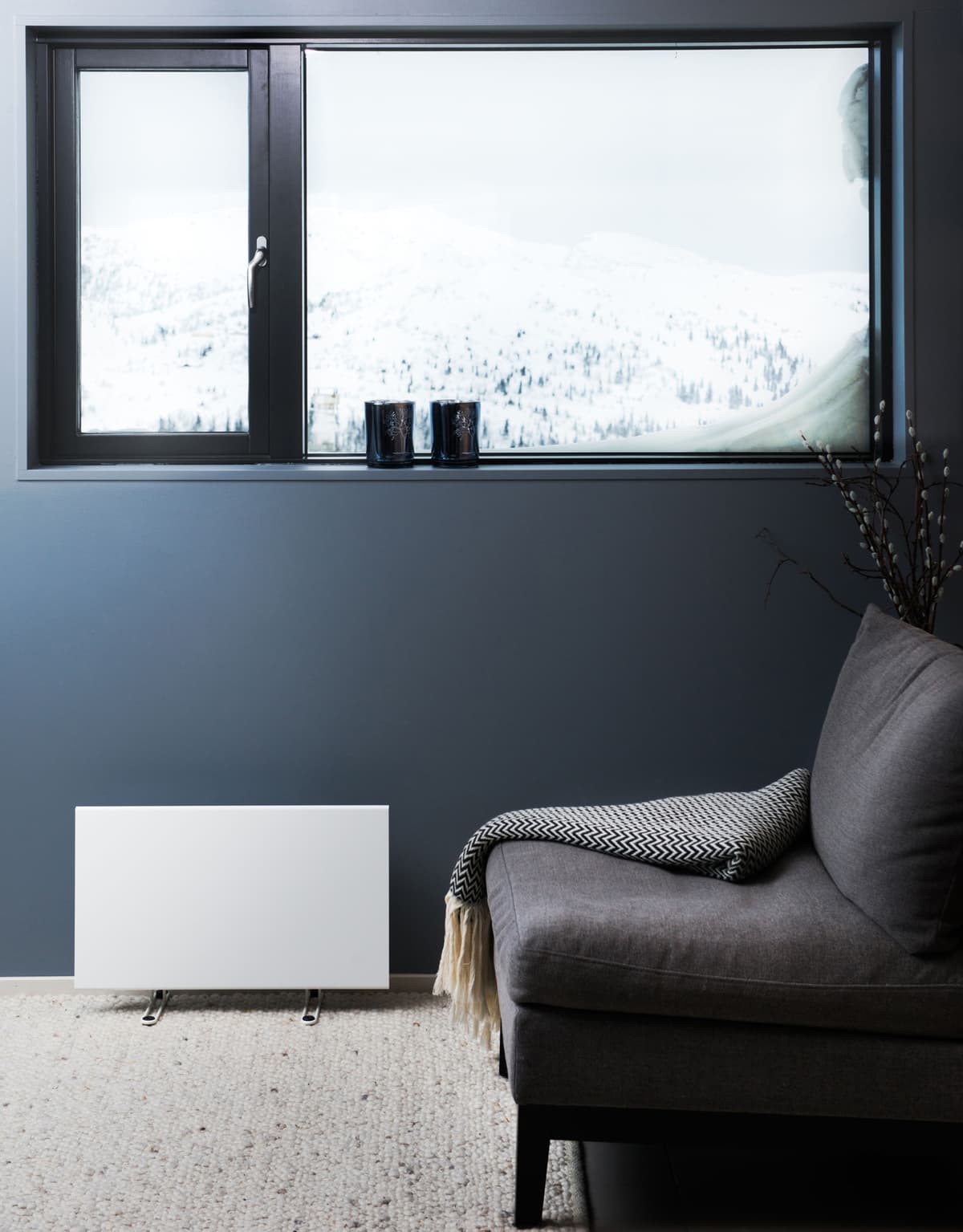 Adax Eco Basic panelelement ECO1000WBT 1000W (vit) - Elgiganten