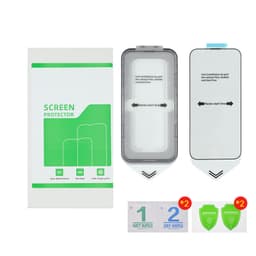 Skjermbeskytter med høy klarhet - superenkel installasjon Gjennomsiktig 16,4x7,7x0,3 cm iPhone 15 Ultra