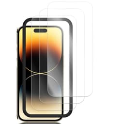 HD härdat glasfilm, aluminiumlegering Heltäckande skydd Fallsäkert för