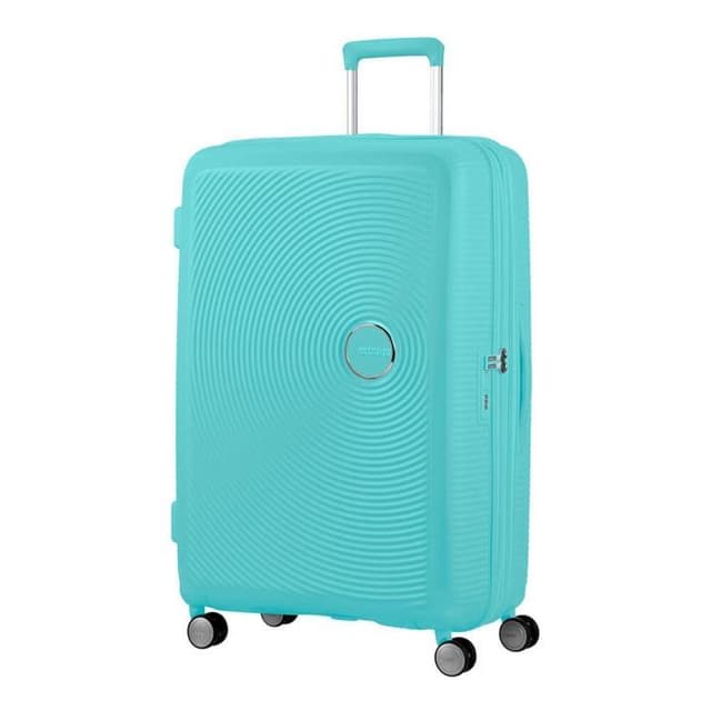 American Tourister Soundbox Spinner Expanderbar 77 cm Blå