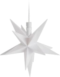 Batteridriven LED-julstjärna med timer