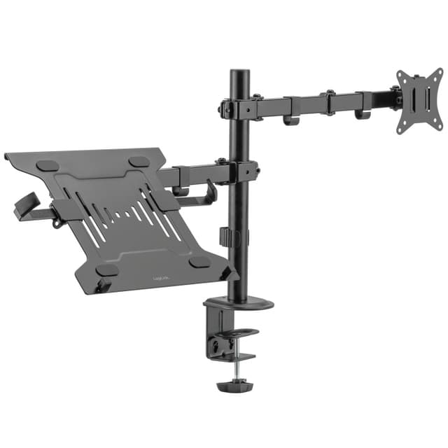 LogiLink Monitorfäste 17-32"" med hållare för laptop/ 10-15,6""