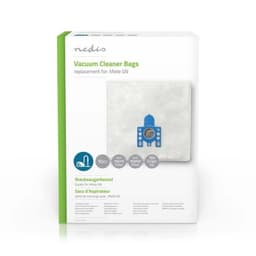 Nedis Støvsugepose- | 12 stk. | Syntetisk | Mest solgt for: Miele | Hvit
