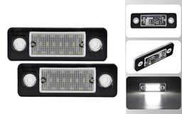 LED nummerpladebelysning til Volvo C30 08-13
