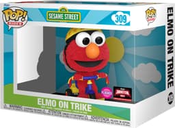 Funko Sesame Street actionfigur (Elmo på en Trehjulet Cykel)