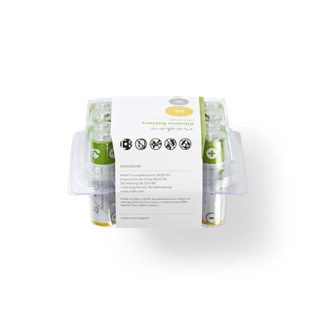 Nedis Alkaline Batteri AA | 1.5 V DC | 20-Pack