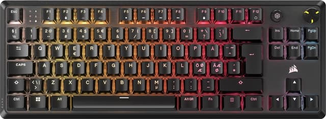 Corsair K70 Core TKL RGB pelinäpääimistö