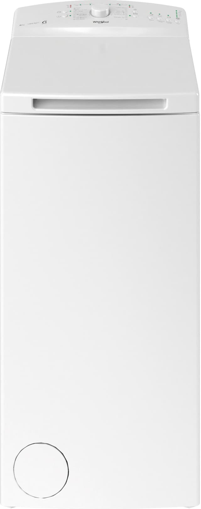 Whirlpool vaskemaskine TDLR6040LEU/N (topbetjent 6 kg)