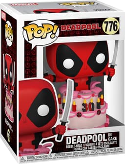 Funko Deadpool actionfigur (Deadpool in cake)