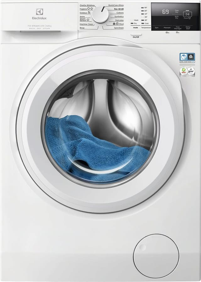 Electrolux Serie 700 Kombineret Vaskemaskine/Tørretumbler EWI721O84O (8/5kg)