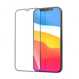 Skjermbeskytter i 9H herdet glass til iPhone 13, svart
