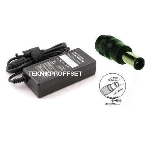 AC-adapter til HP, 19V 4,74A 90W (7,4x5,0mm)