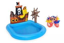 Bestway Oppblåsbart barnebasseng / badeland, piratskip