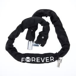 Forever Outdoor kjettinglås for sykkel med nøkler CHL-106