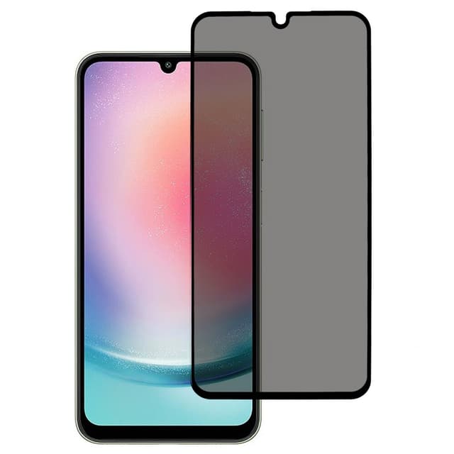 SKALO Samsung Galaxy A25 5G Yksityisyydensuojaus Näytönsuoja karkaistu lasi - Svart