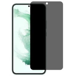 SKALO Samsung Galaxy S22 Plus Privacy Skärmskydd Härdat Glas - Svart