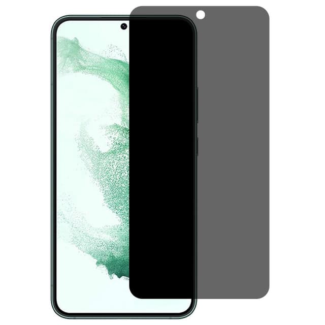 SKALO Samsung Galaxy S22 Privacy Skärmskydd Härdat Glas - Svart