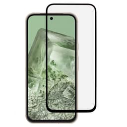 SKALO Google Pixel 8a FULL-FIT Hærdet Glas Skærmbeskyttelse - Svart