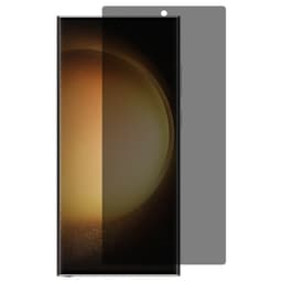 SKALO Samsung Galaxy S24 Ultra Privacy Skärmskydd Härdat Glas - Svart