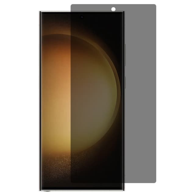 2-KPL SKALO Samsung Galaxy S24 Ultra Yksityisyys näytönsuoja karkaistu lasi - Svart