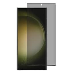 SKALO Samsung Galaxy S23 Ultra Privacy Skärmskydd Härdat Glas - Svart