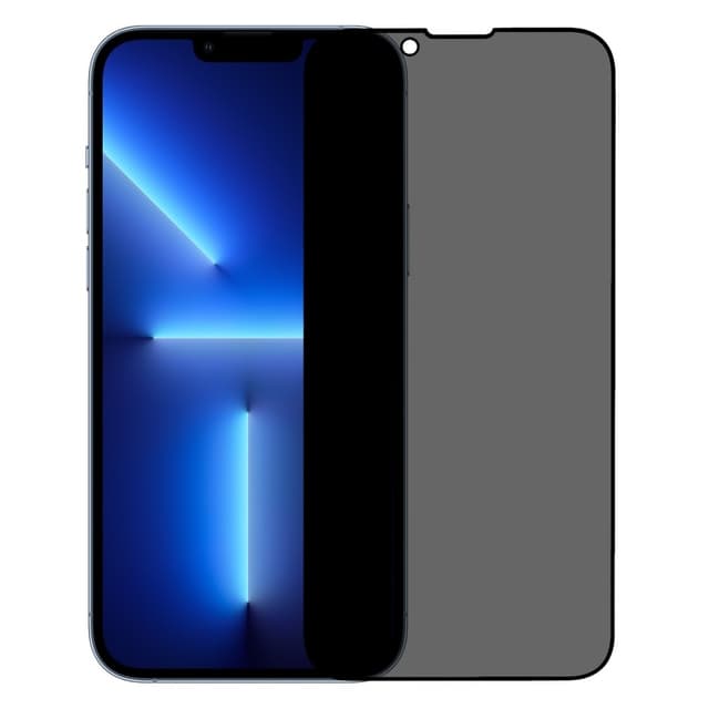 2-KPL SKALO iPhone 14 Yksityisyys näytönsuoja karkaistu lasi - Svart