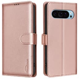 BINFEN COLOR Google Pixel 9/9 Pro Litchi Flip Cover