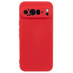 SKALO Google Pixel 9/9 Pro Ultraohut TPU-kuori - Punainen