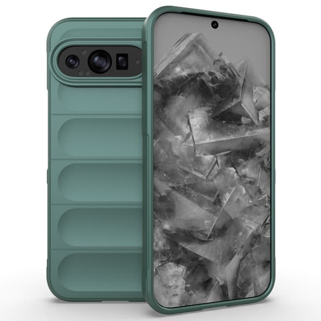 SKALO Google Pixel 9 Pro XL Rugged Bumpers TPU-Cover - Grøn
