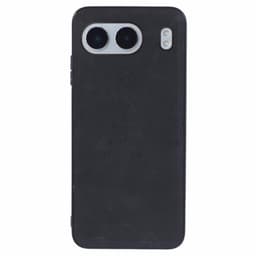 OnePlus Nord 4 SKALO PU-nahkainen hybridikuori - Musta