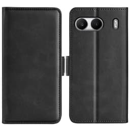 SKALO OnePlus Nord 4 Premium Wallet Lompakkokotelo - Musta