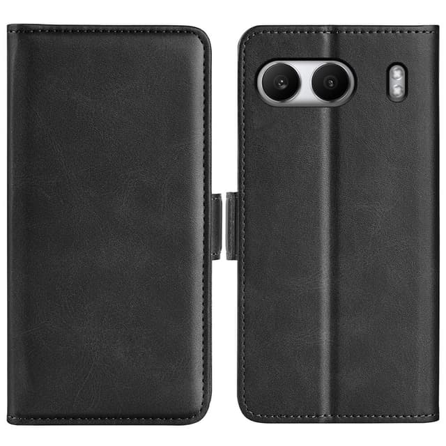 SKALO OnePlus Nord 4 Premium Wallet Lompakkokotelo - Musta