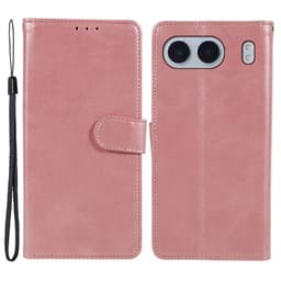 SKALO OnePlus Nord 4 Premium Wallet Lompakkokotelo - Ruusukulta