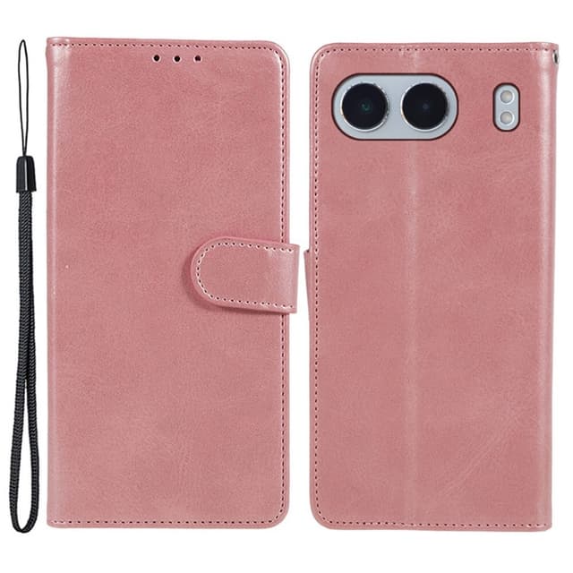 SKALO OnePlus Nord 4 Premium Wallet Lompakkokotelo - Ruusukulta