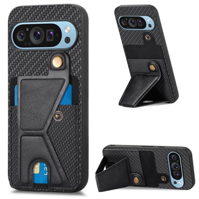 SKALO Google Pixel 9/9 Pro Carbon FIber Card Slot - Sort