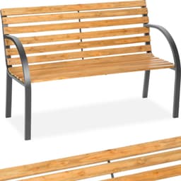 Puutarhapenkki 2-istuttava puusta (119.5x 62x83cm) -
