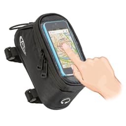 Mobilholder sykkel - 18 x 8,5 x 8,5 cm,svart