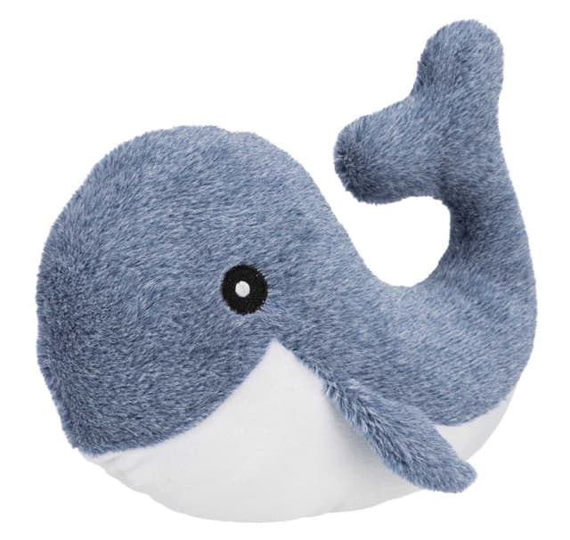 BE NORDIC whale Brunold, plysch, leksak för hundar, 25 cm